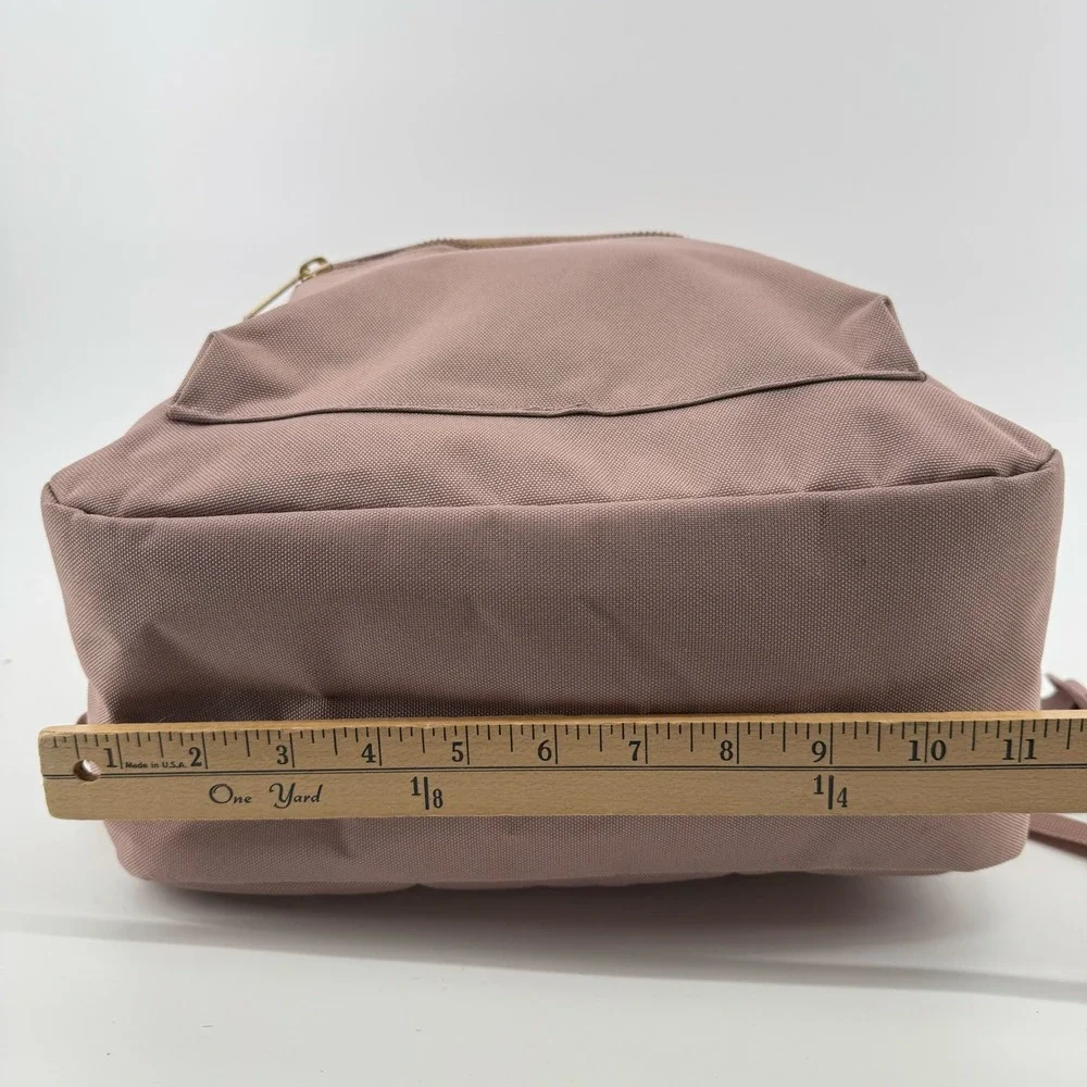 Herschel Supply Co Nova Mini Backpack Womens Ash Rose Pink Gold Zip Travel Bag